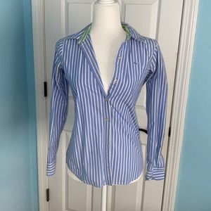 Vineyard Vines Striped Button Up Size 2